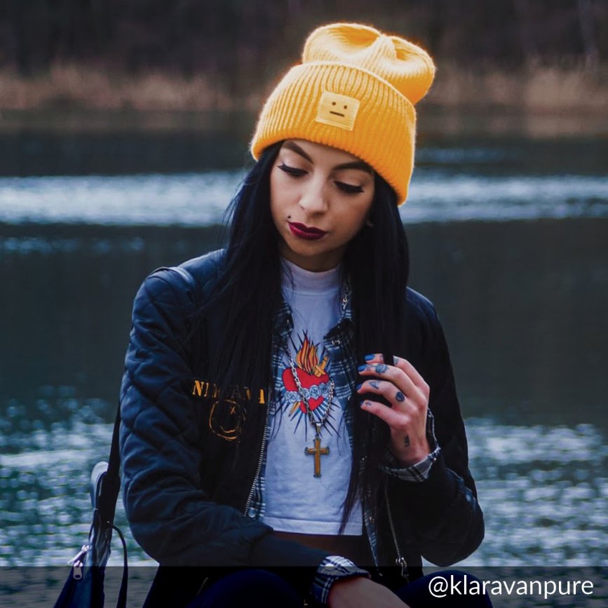 Czapka Why So Serious - żółty