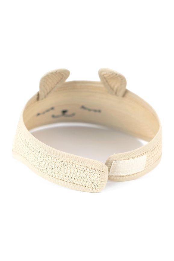 Visor hat - light beige