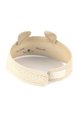 Visor hat - light beige