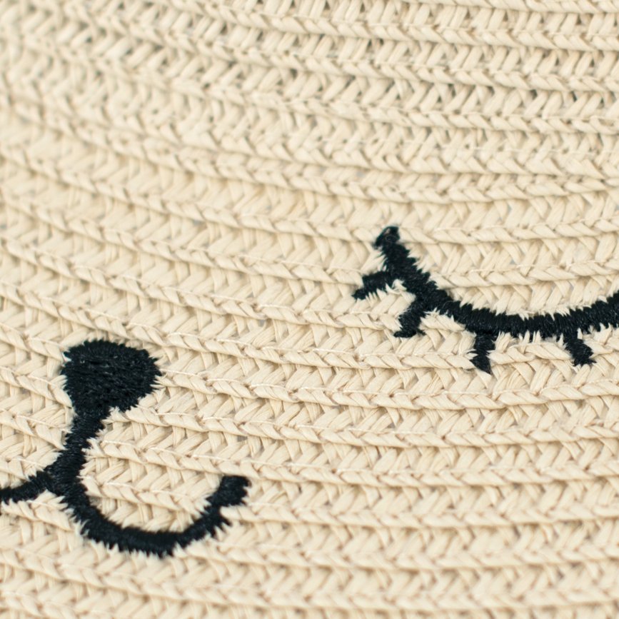Visor hat - light beige