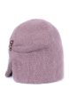 Czapka Winter Elegance - brudny różowy
