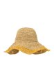 Kapelusz Mary-Ann - beżowy, musztardowy