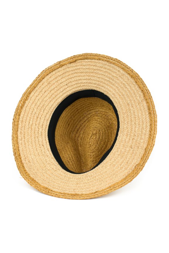 Kapelusz Leukada - musztardowy
