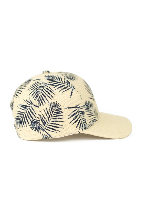 Czapka Floral Breeze - jasny beżowy