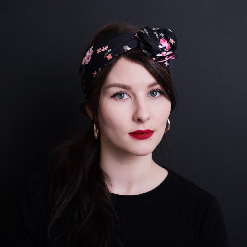 Opaska na druciku Floral Twist
