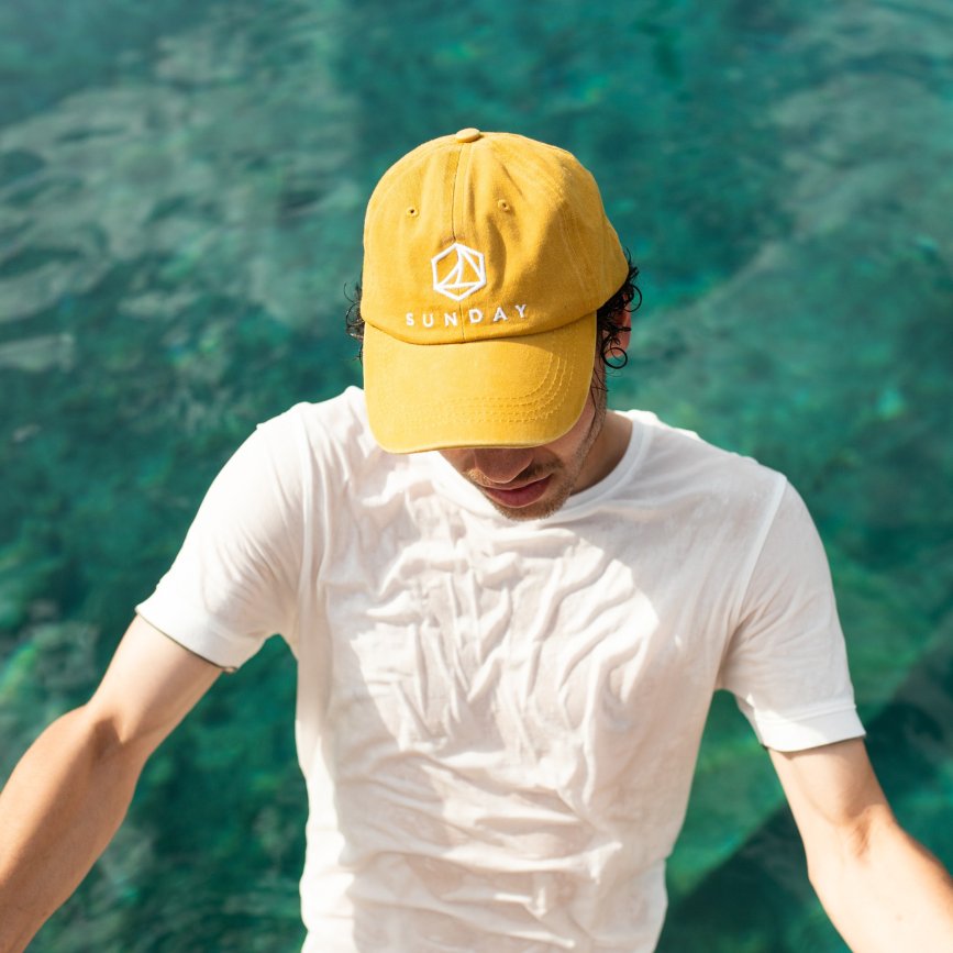 Baseball cap - mustard