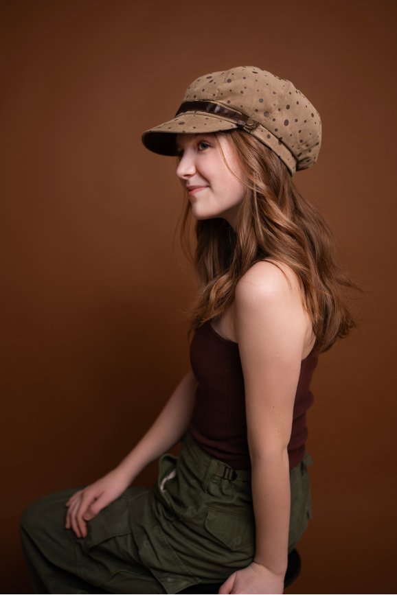 Kaszkiet Mokka - beżowy