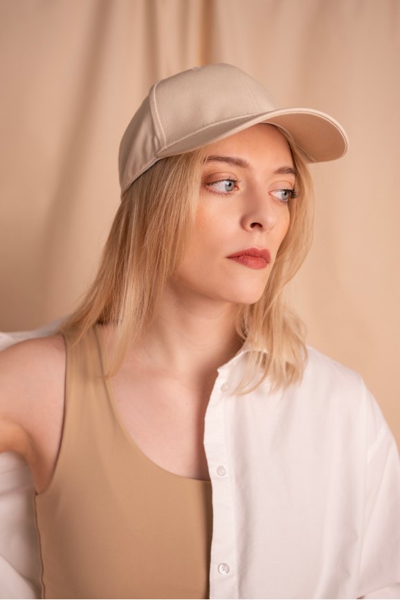 Czapka Lomax - jasny beżowy