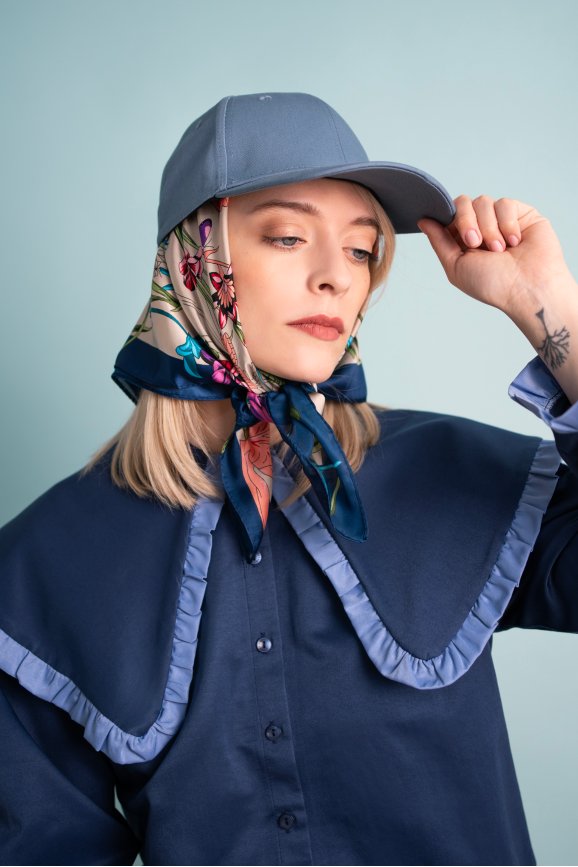 Czapka Lomax - jasny niebieski