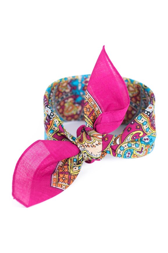 Bandanna - pink, multicolor