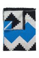 Scarf - grey, blue