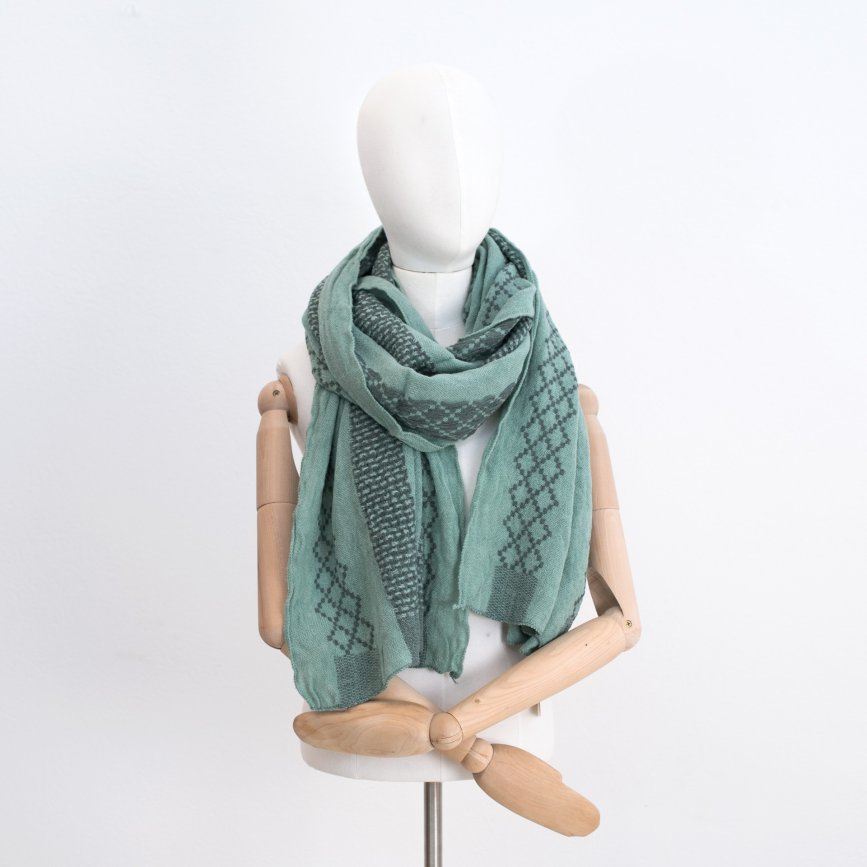 Scarf - turquoise, mint
