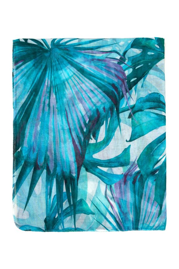 Szal Botany - niebieski