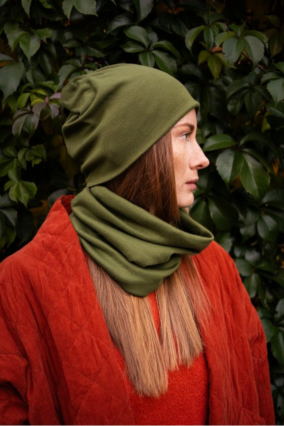 Scarf - khaki