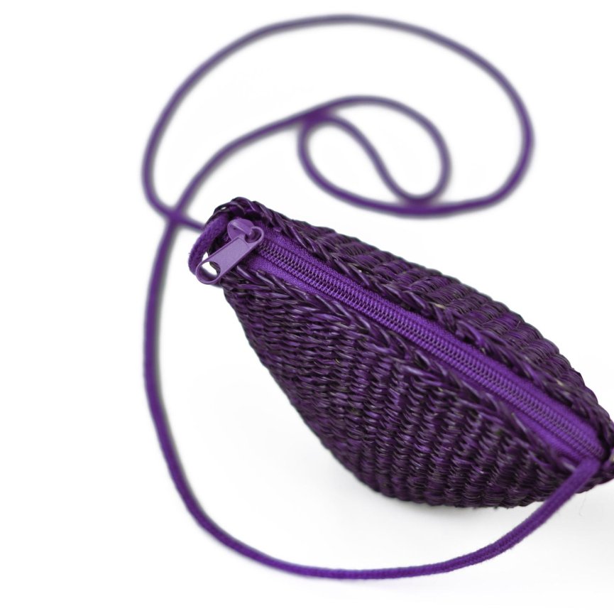 Torebka Wiklinlove - purpurowy