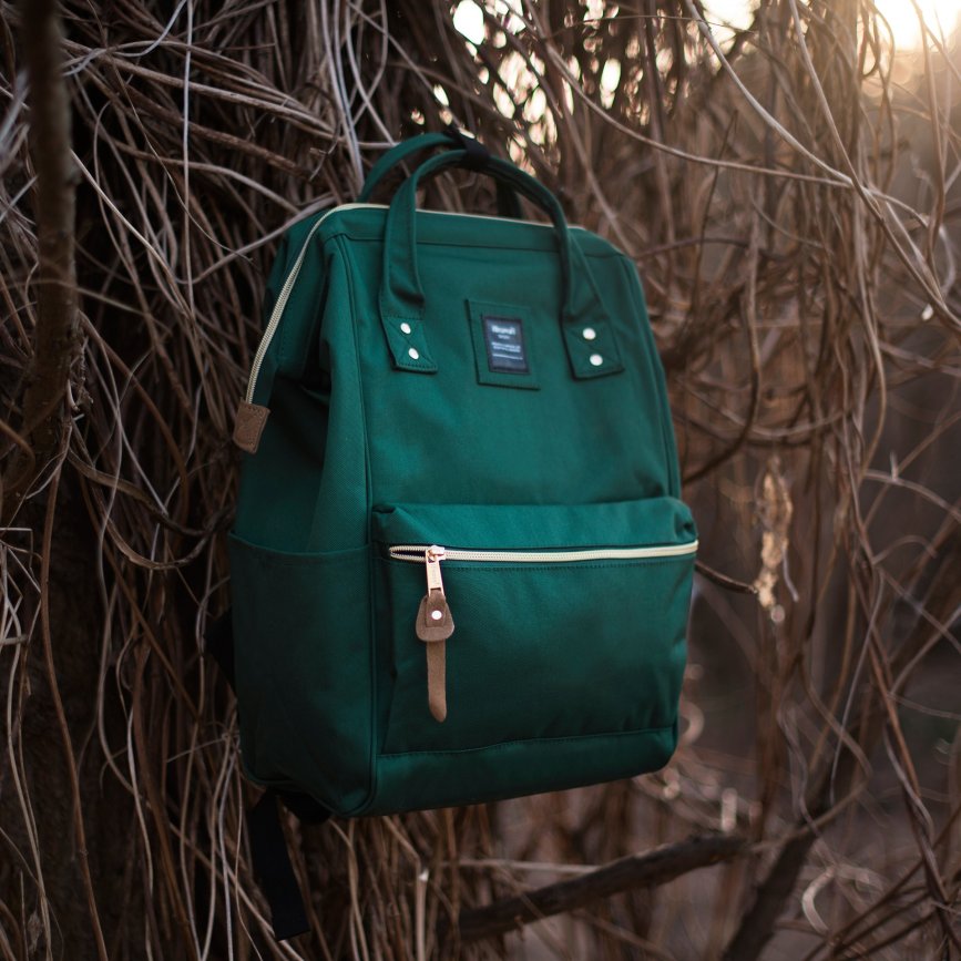 Plecak Himawari Classic M - butelkowa zieleń