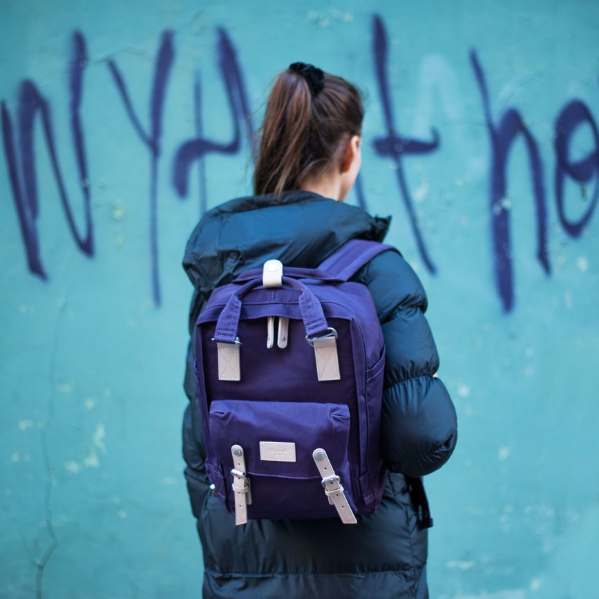 Plecak Himawari Basic S - purpurowy