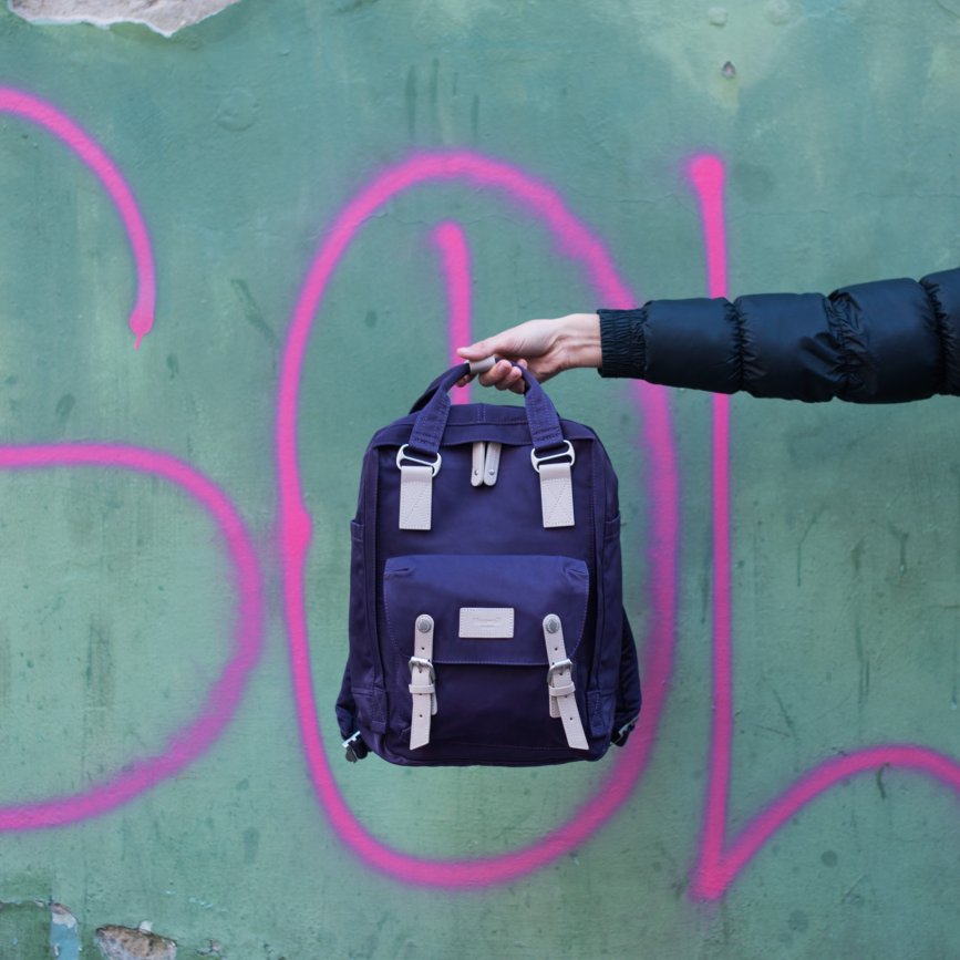 Plecak Himawari Basic S - purpurowy